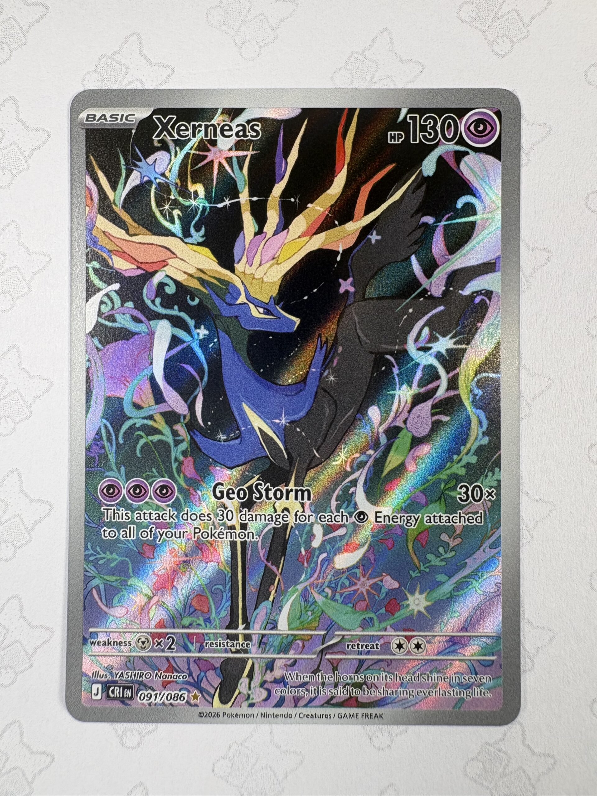 Xerneas 091/086 — copy 001 front
