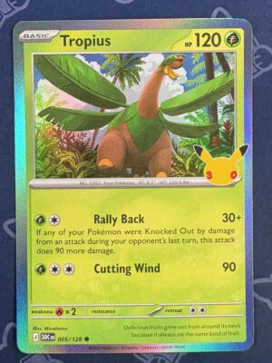 Tropius 005/128 — copy 001 front