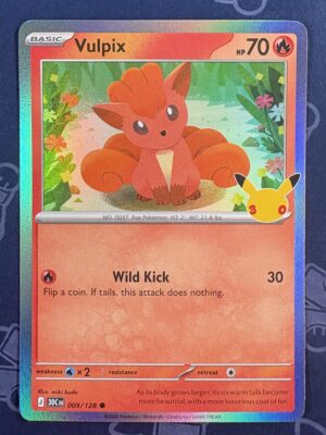 Vulpix 009/128 — copy 001 front