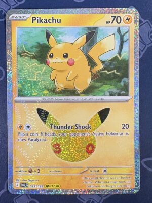 Pikachu 023/128 — copy 001 front