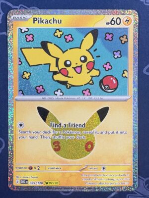 Pikachu 029/128 — copy 001 front