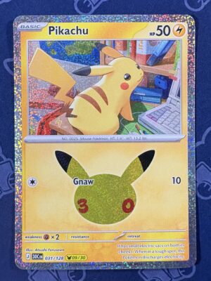 Pikachu 031/128 — copy 001 front