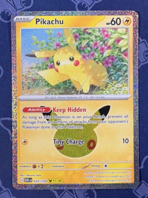 Pikachu 033/128 — copy 001 front