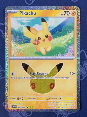 Pikachu 047/128 — copy 001 front