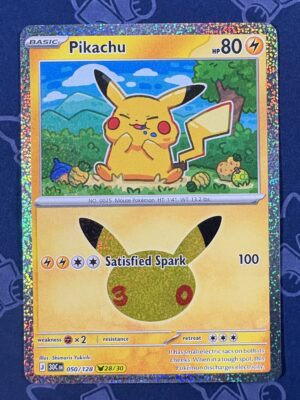 Pikachu 050/128 — copy 001 front