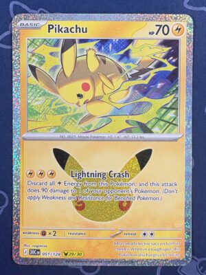 Pikachu 051/128 — copy 001 front