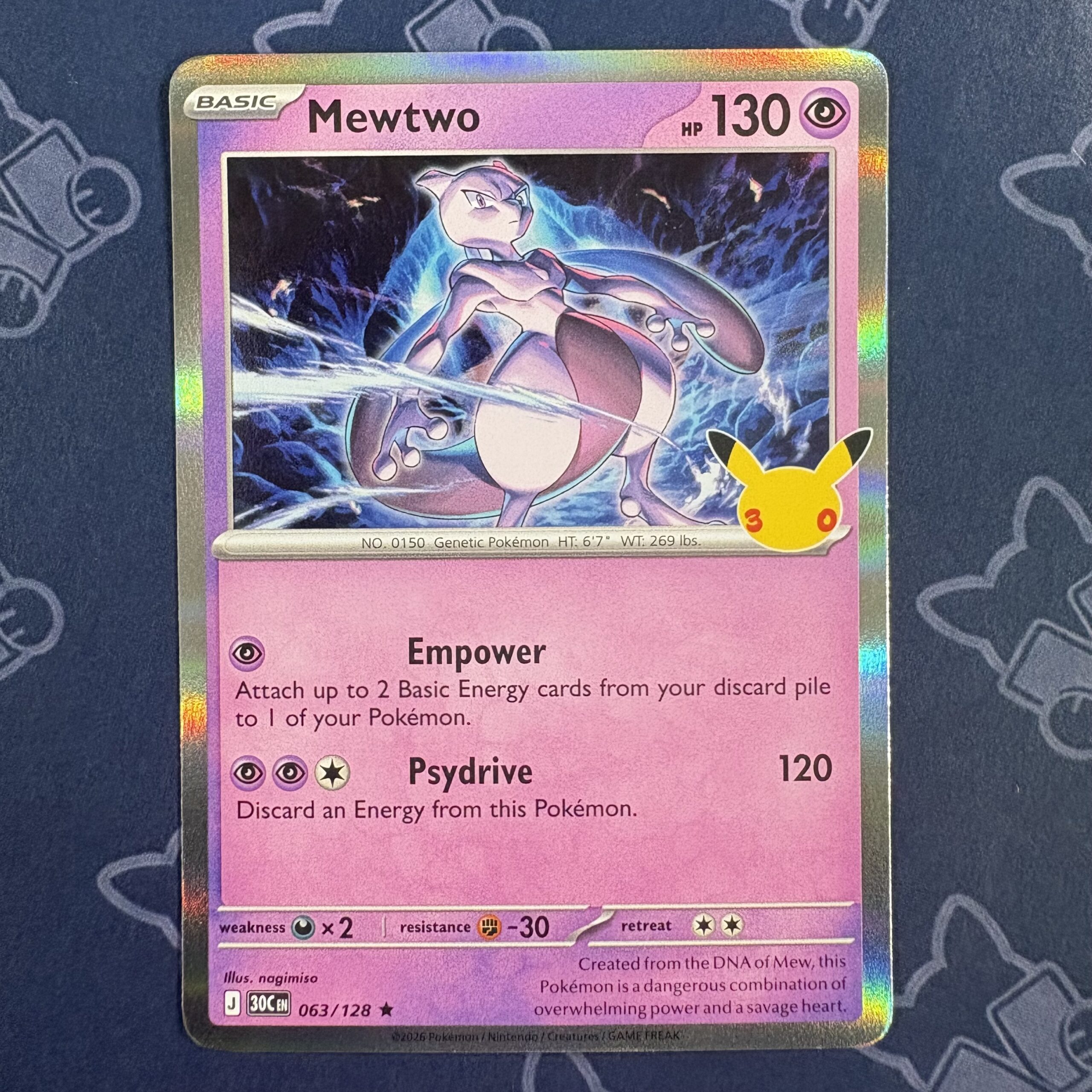 Mewtwo 063/128 — copy 001 front