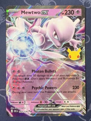 Mewtwo ex 064/128 — copy 001 front