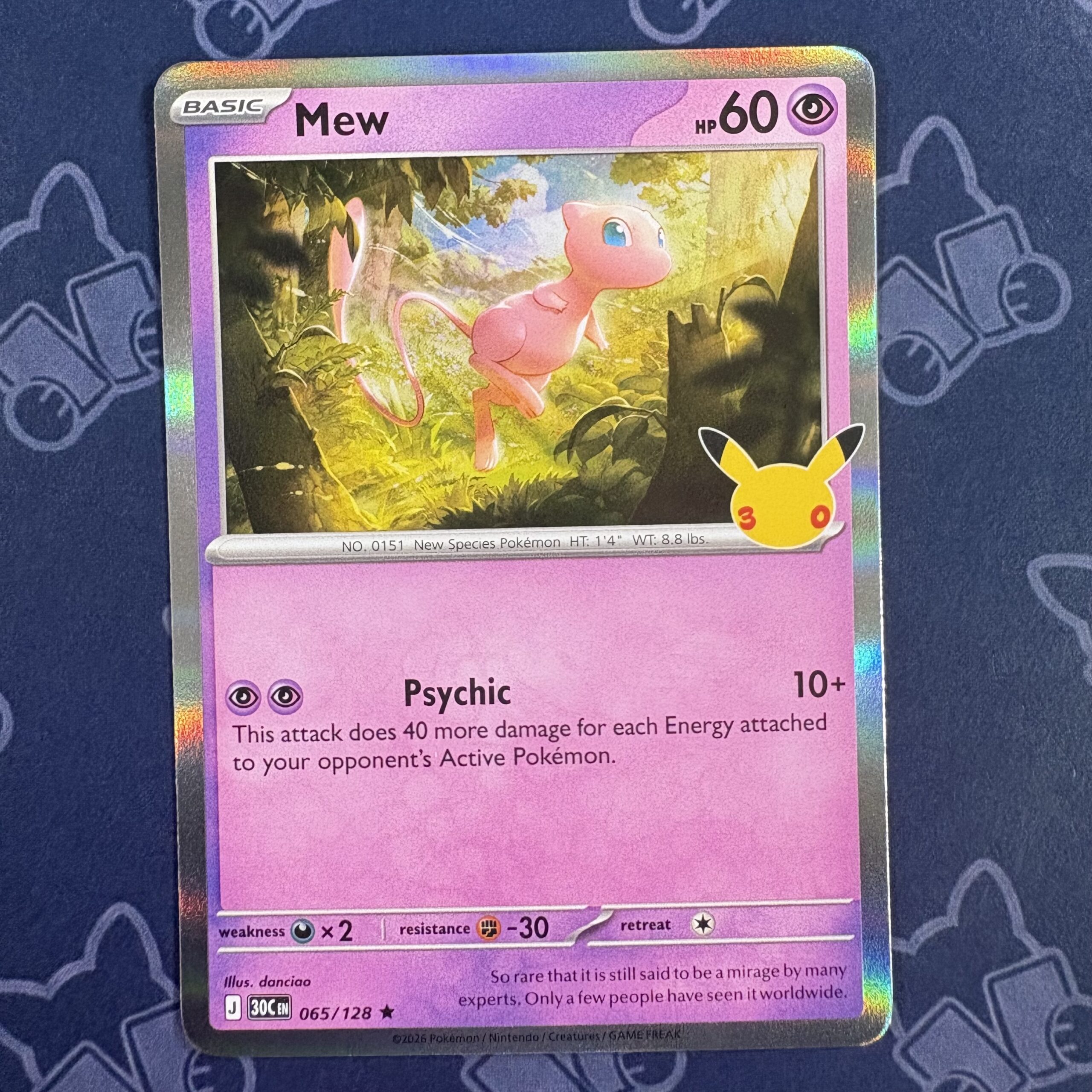 Mew 065/128 — copy 001 front