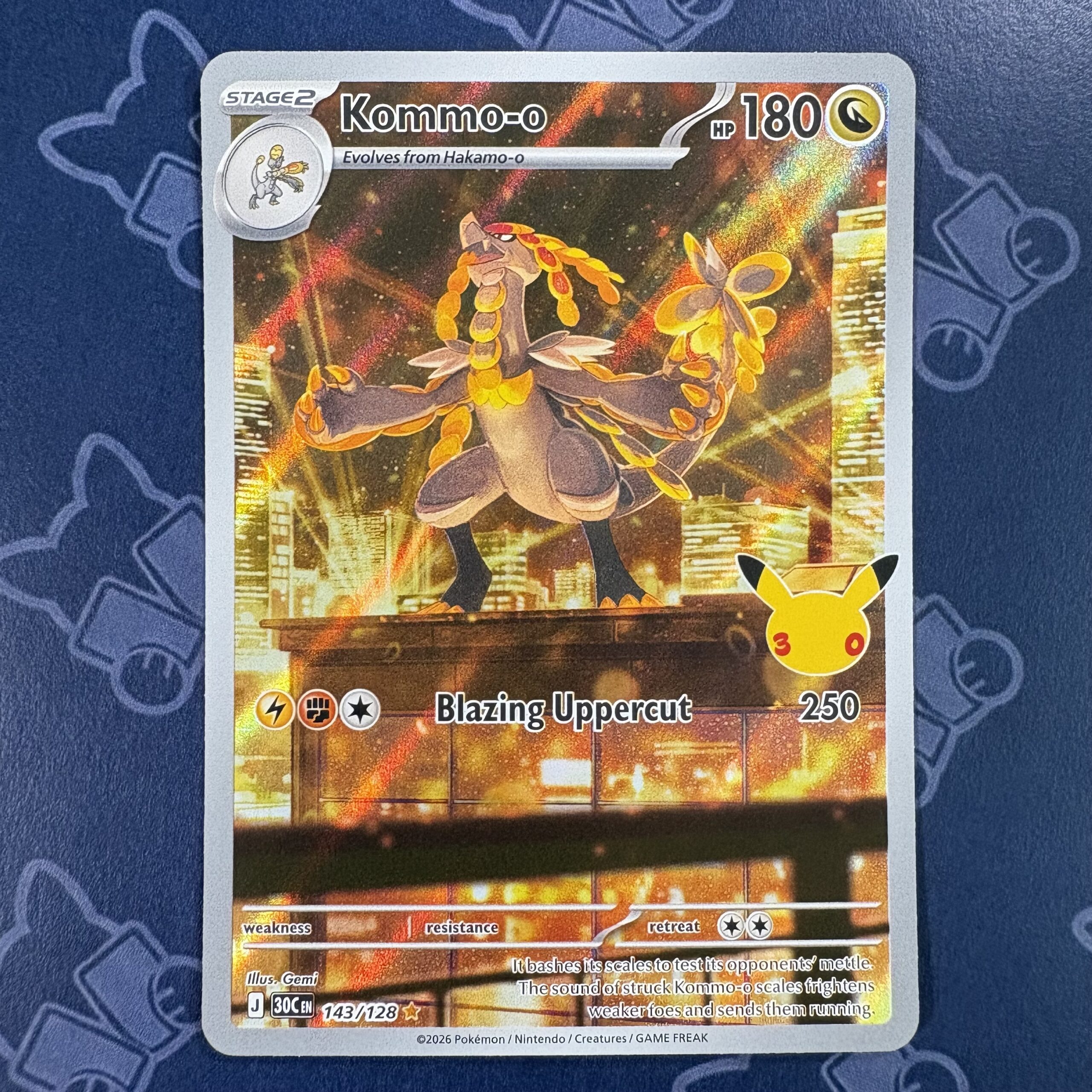Kommo-o 143/128 — copy 001 front