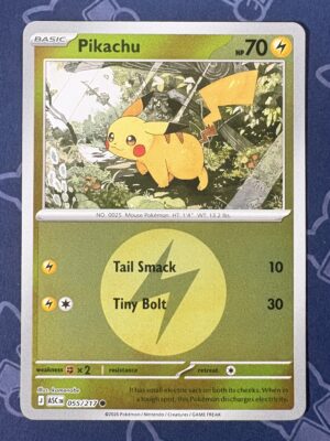 Pikachu 055/217 — copy 001 front