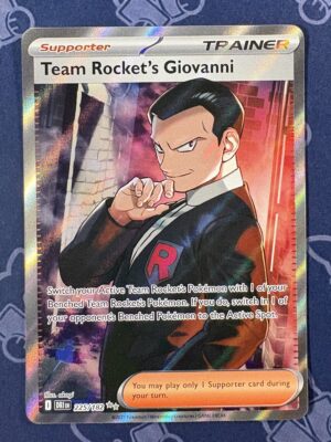 Team Rocket’s Giovanni 225/182 — copy 001 front