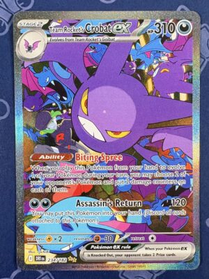 Team Rocket’s Crobat ex 234/182 — copy 001 front