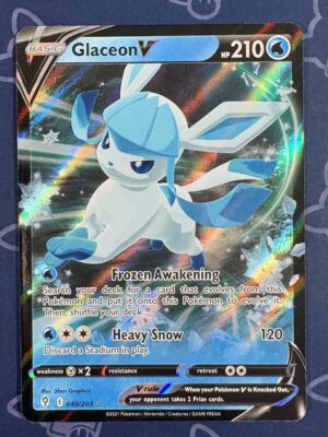 Glaceon V 040/203 — copy 001 front