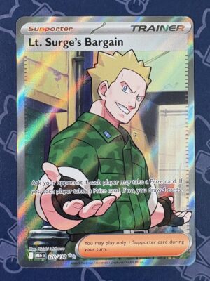Lt. Surge's Bargain 170/132 — copy 001 front