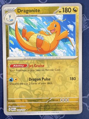Dragonite 149/165 — copy 001 front
