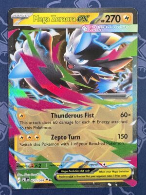 Mega Zeraora ex 027/084 — copy 001 front