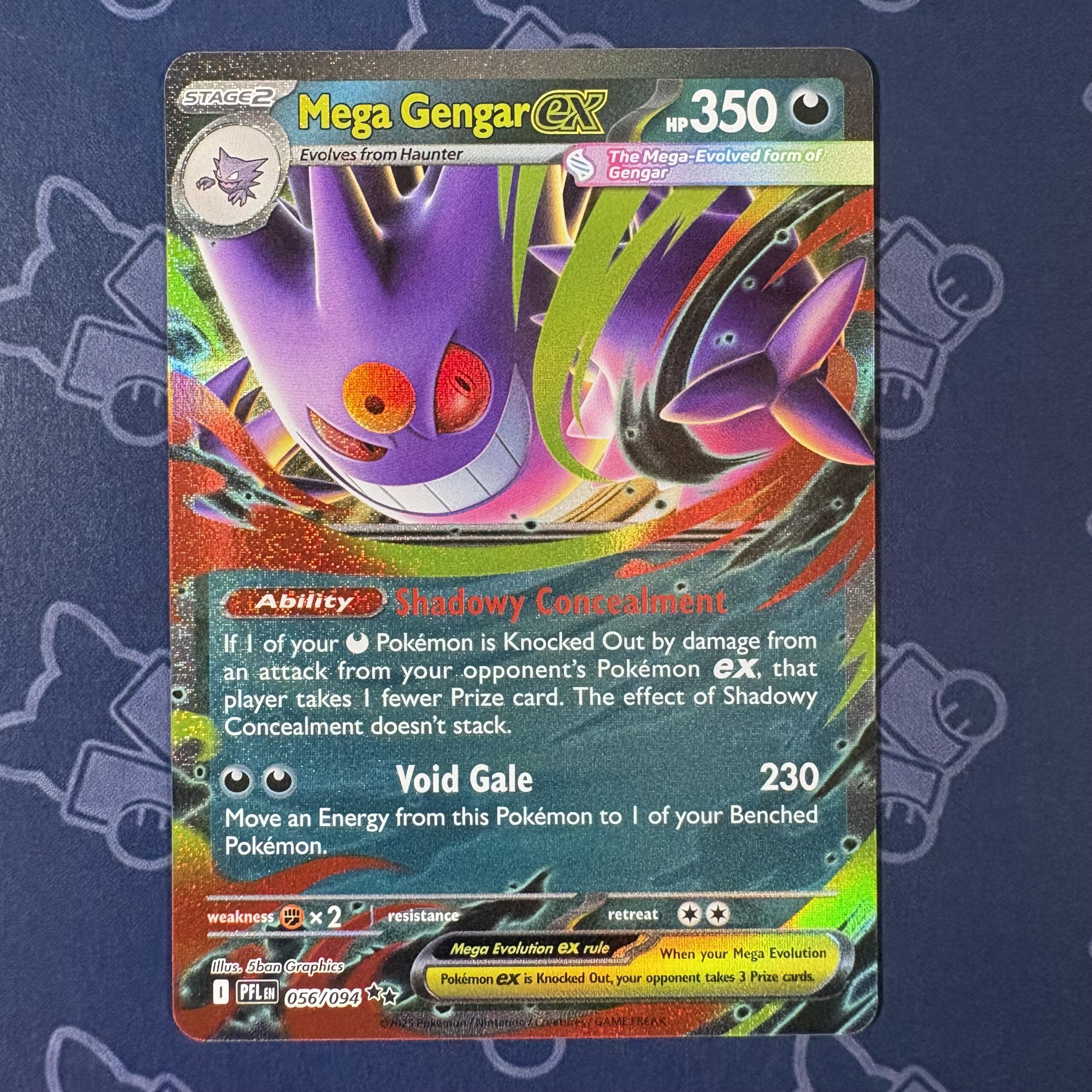 Mega Gengar ex 056/094 — copy 001 front