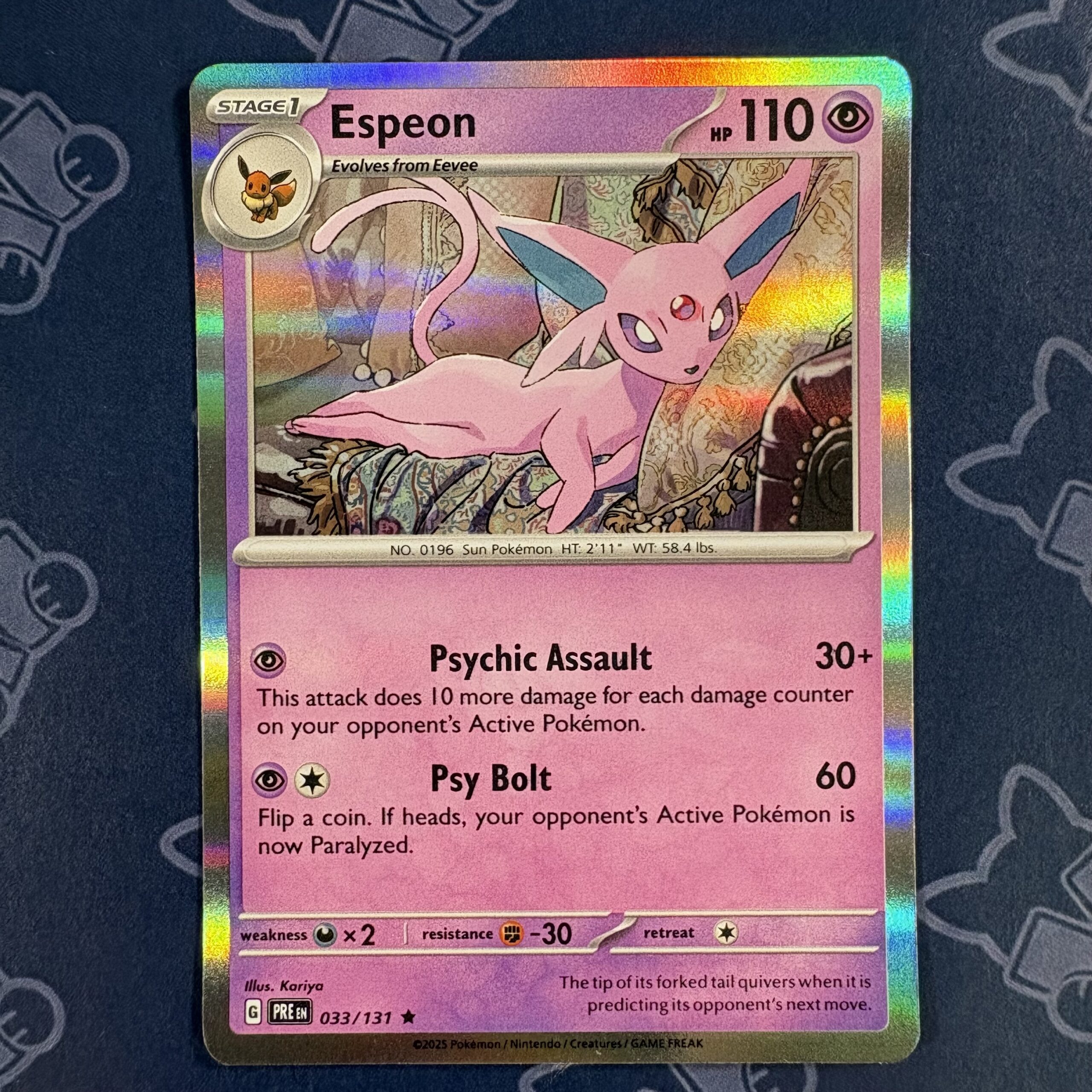 Espeon 033/131 — copy 001 front