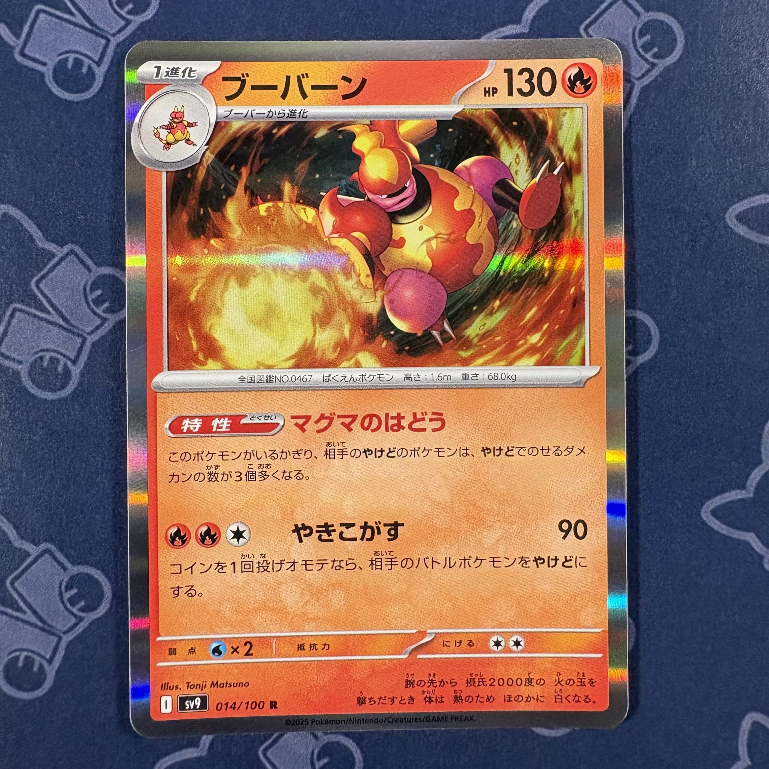ブーバーン 014/100 — copy 001 front