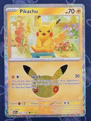 Pikachu 025/128 — Near Mint sample front