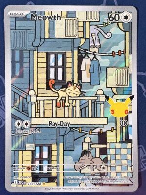 Meowth 144/128 — copy 001 front