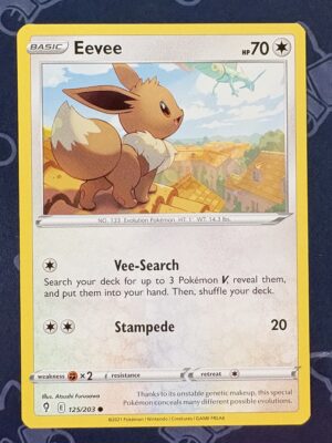 Eevee 125/203 — copy 001 front